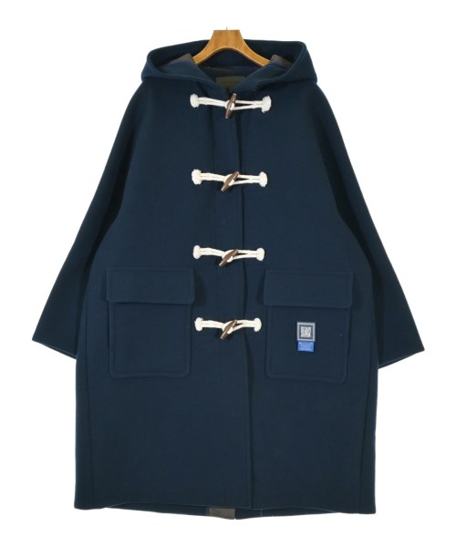 FUMITO GANRYU(フミト　ガンリュウ)ダッフルコート 紺 サイズ:-(XL位)/2200666388018