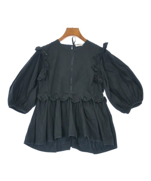 CECILIE BAHNSEN(セシリーバンセン)ブラウス 黒 サイズ:6(XS位)/2200647867044