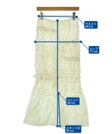 CECILIE BAHNSEN（セシリーバンセン）ロング・マキシ丈スカート 白 サイズ:8(S位) レディース/2200700666140