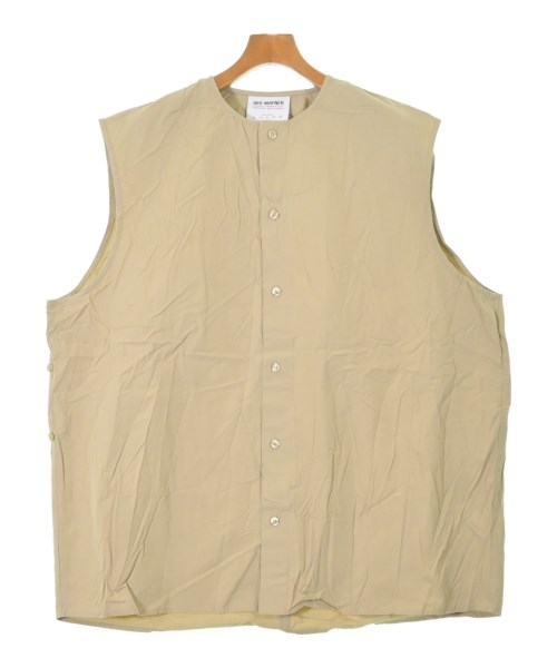 HED MAYNER(ヘド　メイナー)カジュアルシャツ ベージュ サイズ:S/2200645524505