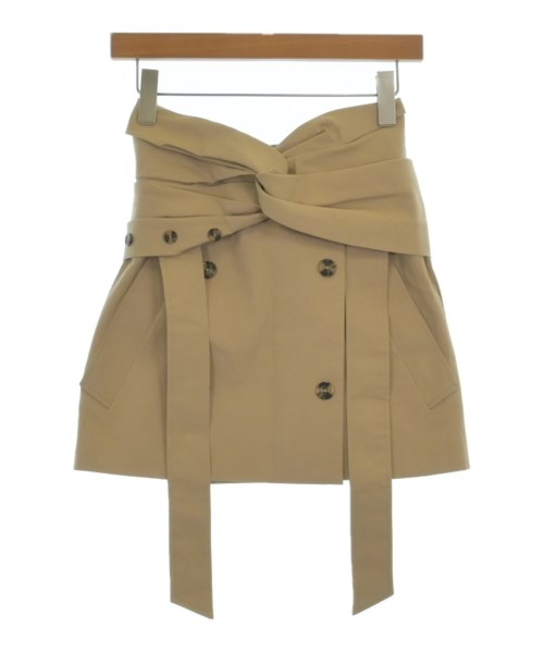 rokh(ロク)ミニスカート ベージュ サイズ:38(S位)/2200668238038