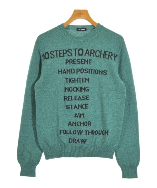 RAF SIMONS(ラフシモンズ)ニット・セーター 緑 サイズ:XS/2200632099030