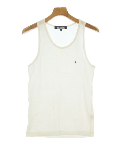 RAF SIMONS(ラフシモンズ)タンクトップ 白 サイズ:46(M位)/2200689787591