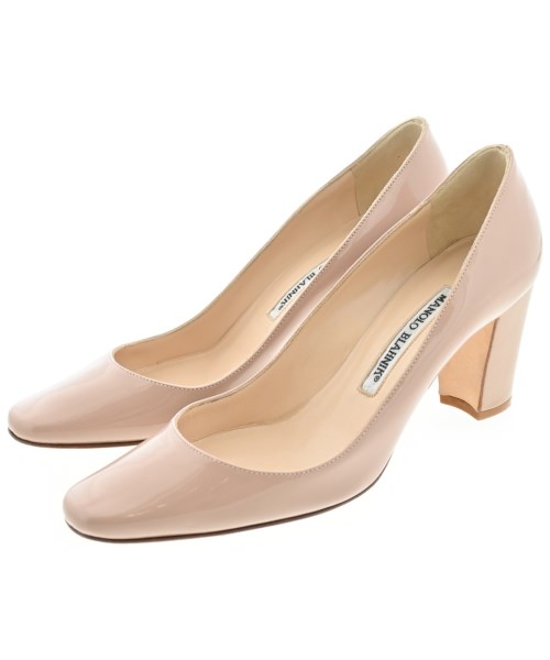 MANOLO BLAHNIK(マノロ　ブラニク)パンプス ピンク サイズ:EU36(22.5cm位)/2200655567905
