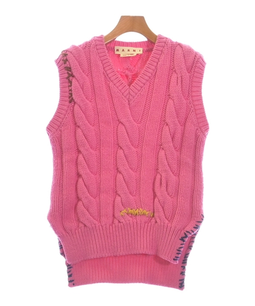 MARNI(マルニ)ベスト ピンク サイズ:38(S位)/2200517411025