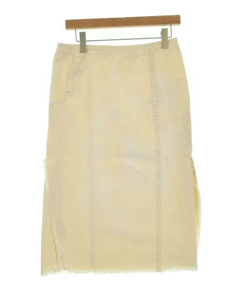 MARNI(マルニ)ひざ丈スカート 白 サイズ:40(M位)/2200639829098