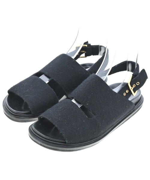 MARNI(マルニ)サンダル 黒 サイズ:-(23.5cm位)/2200640516376