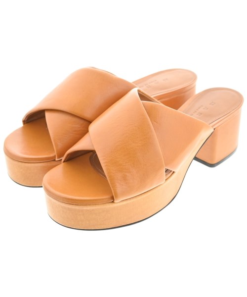 MARNI(マルニ)サンダル 茶 サイズ:EU37(23.5cm位)/2200644613972