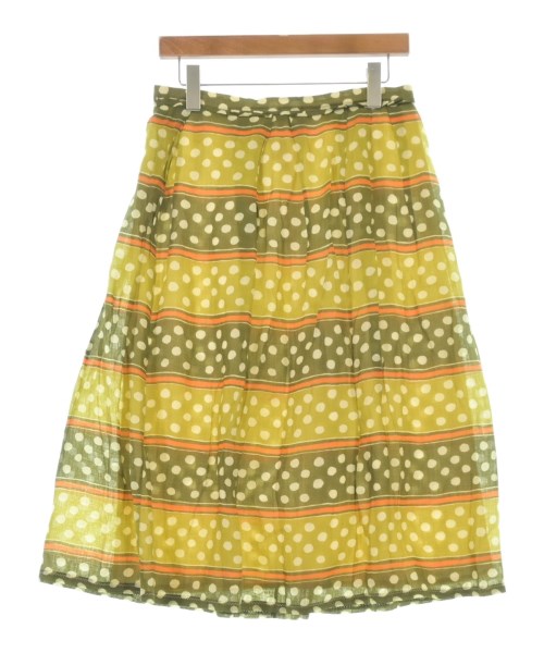 MARNI(マルニ)ひざ丈スカート カーキ サイズ:40(M位)/2200601291175