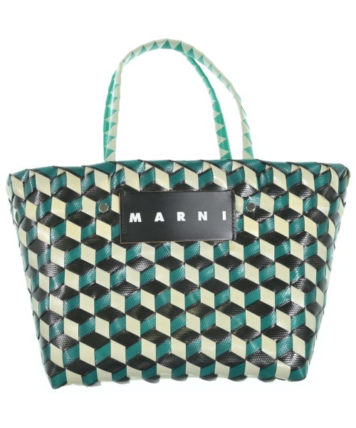 MARNI(マルニ)かごバッグ 緑 サイズ:-/2200681387041