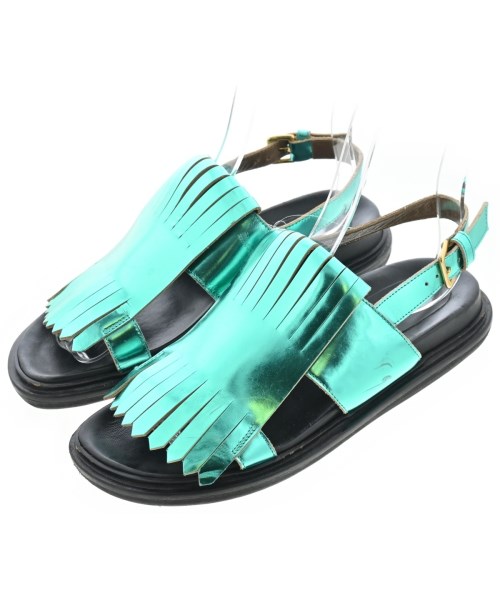 MARNI(マルニ)サンダル 青 サイズ:-(23.5cm位)/2200696231186