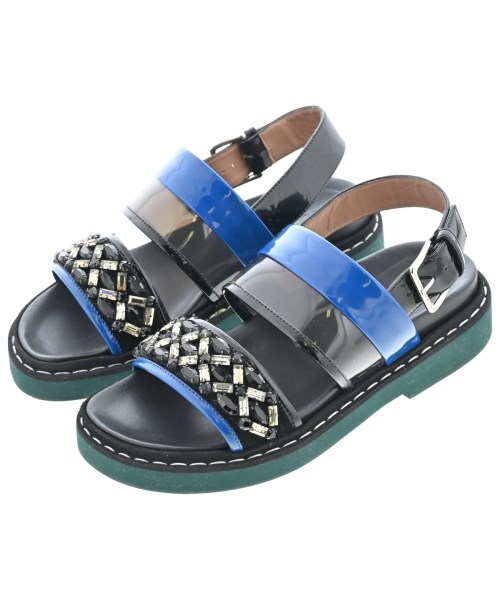 MARNI(マルニ)サンダル 黒 サイズ:EU37(23.5cm位)/2200696231230