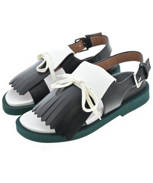 MARNI(マルニ)サンダル 黒 サイズ:EU37(23.5cm位)/2200696231506