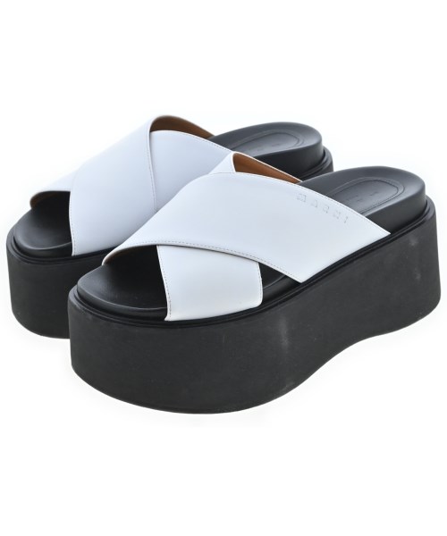 MARNI(マルニ)サンダル 白 サイズ:EU36(22.5cm位)/2200696368028