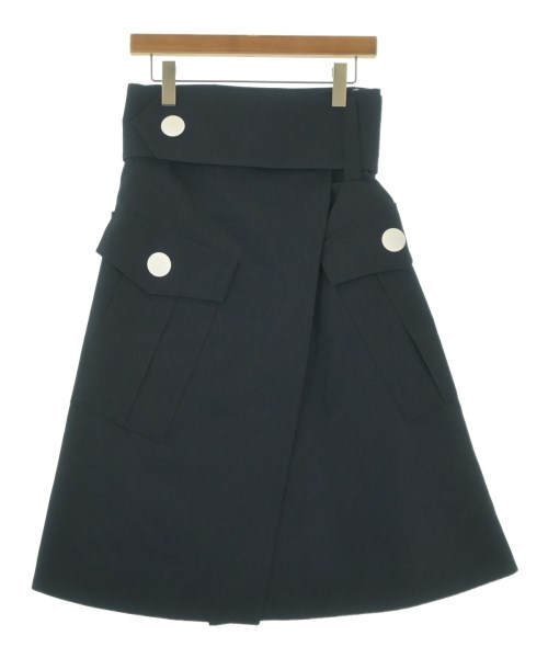 MARNI(マルニ)ロング・マキシ丈スカート 紺 サイズ:38(S位)/2200650657083