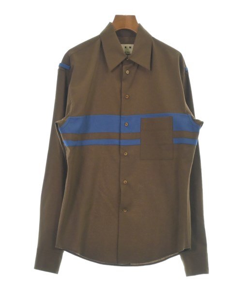 MARNI(マルニ)カジュアルシャツ 茶 サイズ:44(S位)/2200637637091