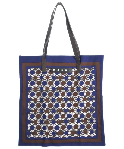 MARNI(マルニ)トートバッグ 紺 サイズ:-/2200651119122