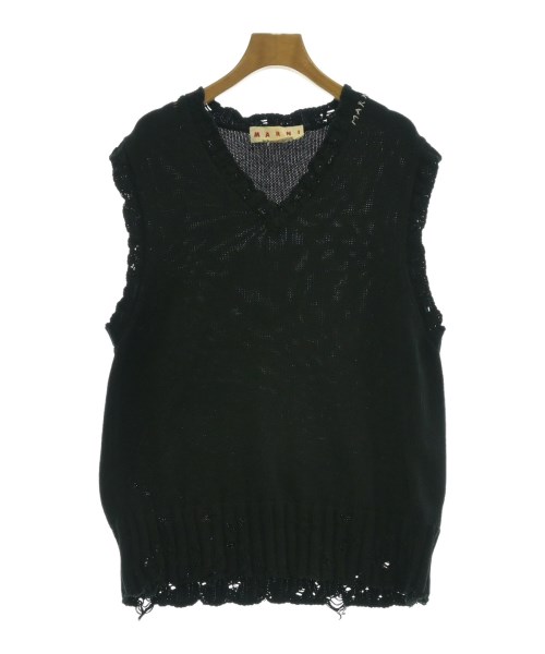 MARNI(マルニ)ベスト 黒 サイズ:50(XXL位)/2200660071121