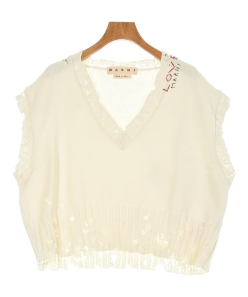 MARNI（マルニ）ベスト 白 サイズ:44(L位) レディース/2200661238080