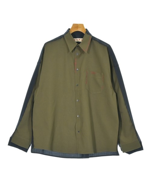 MARNI(マルニ)カジュアルシャツ カーキ サイズ:48(L位)/2200662227069
