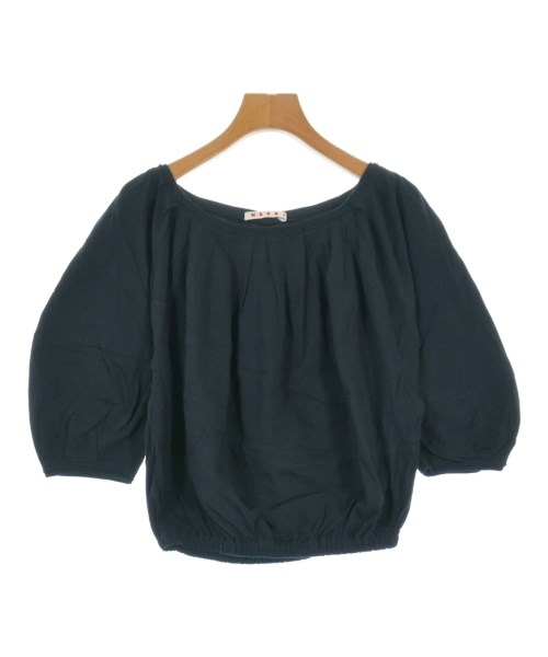 MARNI(マルニ)Tシャツ・カットソー 紺 サイズ:36(XS位)/2200647380048