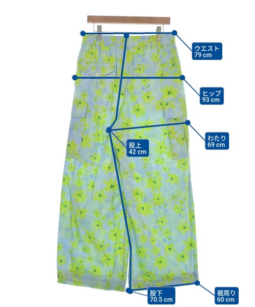 MARNI（マルニ）カーゴパンツ 青 サイズ:46(M位) メンズ/2200649103010