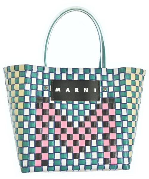 MARNI(マルニ)かごバッグ 緑 サイズ:-/2200703581075