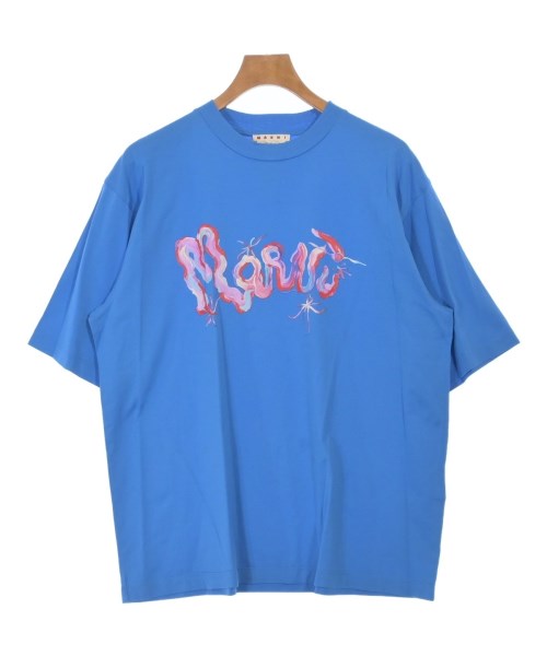 MARNI(マルニ)Tシャツ・カットソー 青 サイズ:50(XL位)/2200702518102