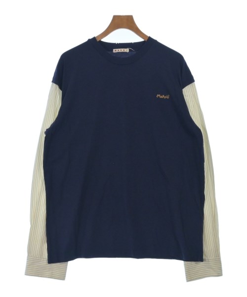 MARNI(マルニ)Tシャツ・カットソー 紺 サイズ:50(XL位)/2200702518942