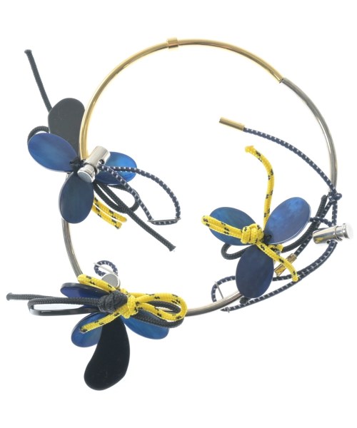 MARNI(マルニ)ネックレス 紺 サイズ:-/2200663822041