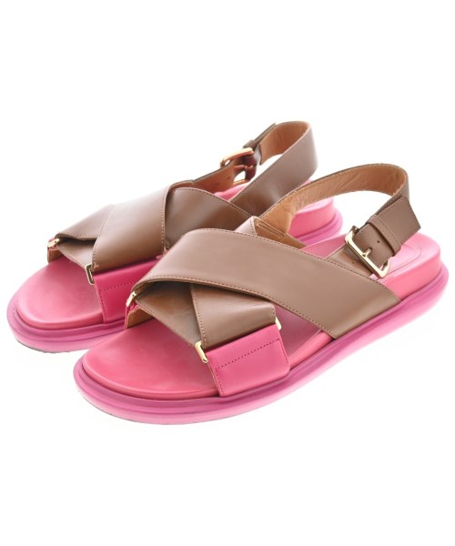 MARNI(マルニ)サンダル ピンク サイズ:EU37(23.5cm位)/2200661741689