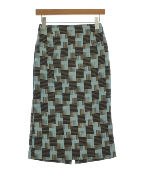 MARNI(マルニ)ひざ丈スカート 青 サイズ:38(S位)/2200666978172