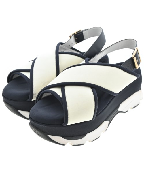 MARNI(マルニ)サンダル 白 サイズ:EU39(25.5cm位)/2200683388046