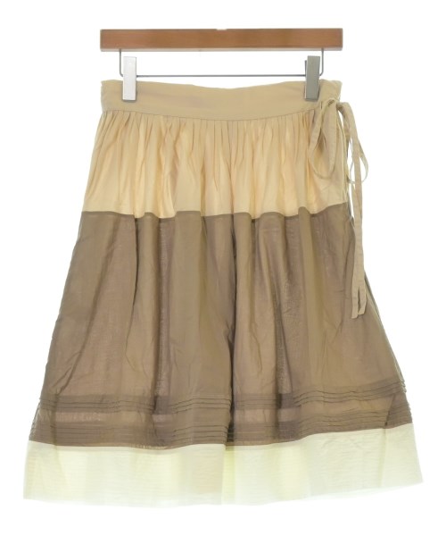 MARNI(マルニ)ひざ丈スカート ベージュ サイズ:40(M位)/2200686758419