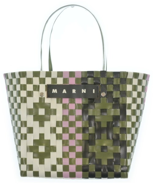 MARNI(マルニ)かごバッグ カーキ サイズ:-/2200681023017