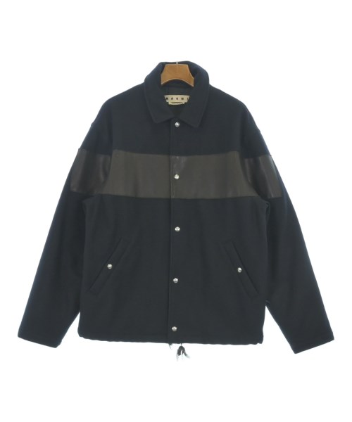 MARNI(マルニ)ブルゾン 紺 サイズ:48(L位)/2200682258081
