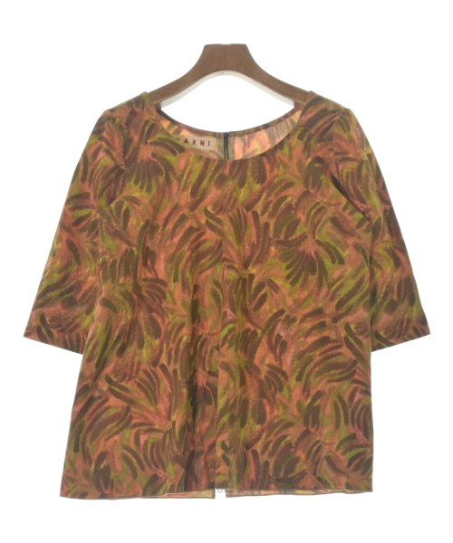 MARNI(マルニ)ブラウス 茶 サイズ:40(M位)/2200688191115