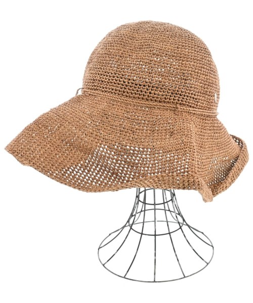 HELEN KAMINSKI(ヘレンカミンスキー)ストローハット 茶 サイズ:-/2200663259038