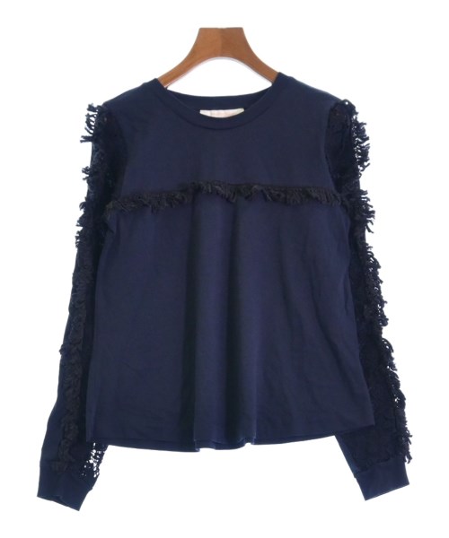 See By Chloe(シー　バイ　クロエ)Tシャツ・カットソー 紺 サイズ:34(XXS位)/2200453000048