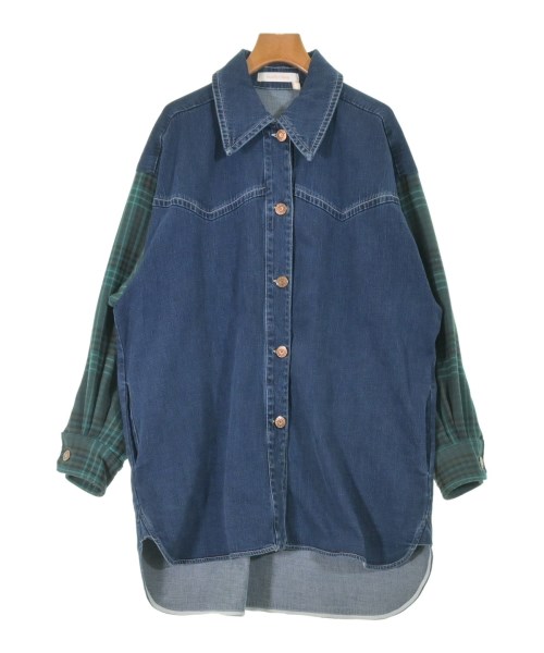 See By Chloe(シー　バイ　クロエ)デニムジャケット 青 サイズ:36(XS位)/2200659698018