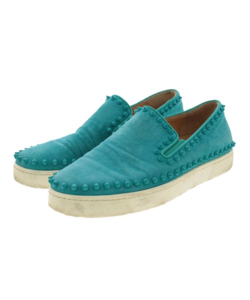 Christian Louboutin(クリスチャンルブタン)スニーカー 青 サイズ:37(23.5cm位)/2200344060021