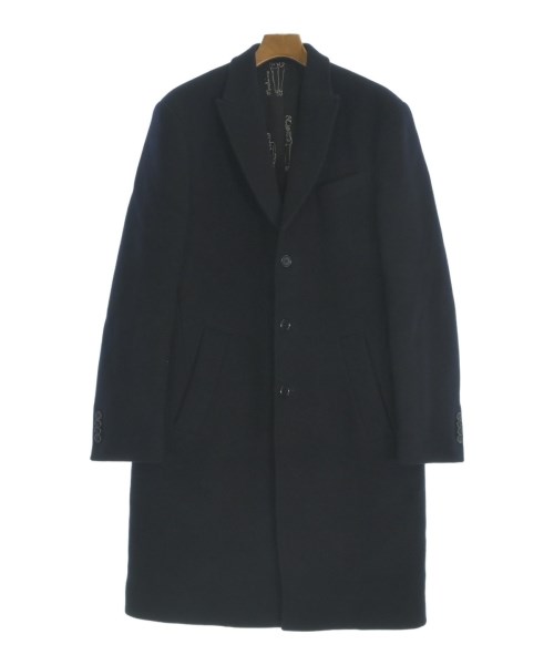 MOSCHINO(モスキーノ)チェスターコート 紺 サイズ:50(XL位)/2200663144013