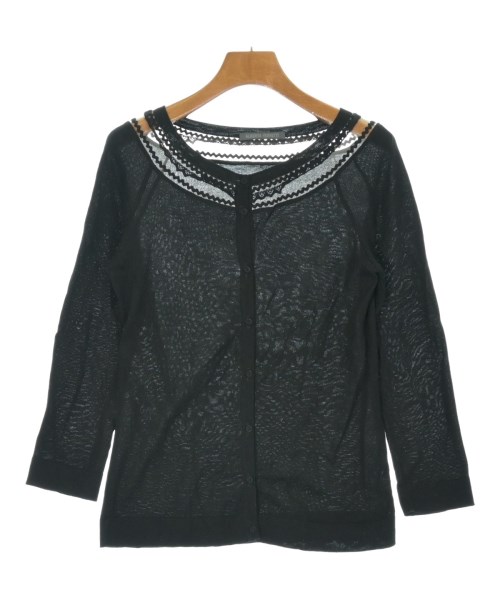 Alberta Ferretti(アルベルタフェレッティ)カーディガン 黒 サイズ:40(M位)/2200700962112