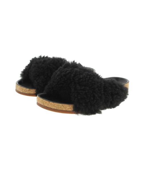 Chloe(クロエ)サンダル 黒 サイズ:36(22.5cm位)/2200309271141