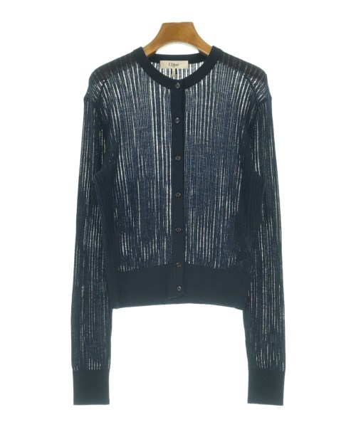 Chloe(クロエ)カーディガン 紺 サイズ:M/2200640516499