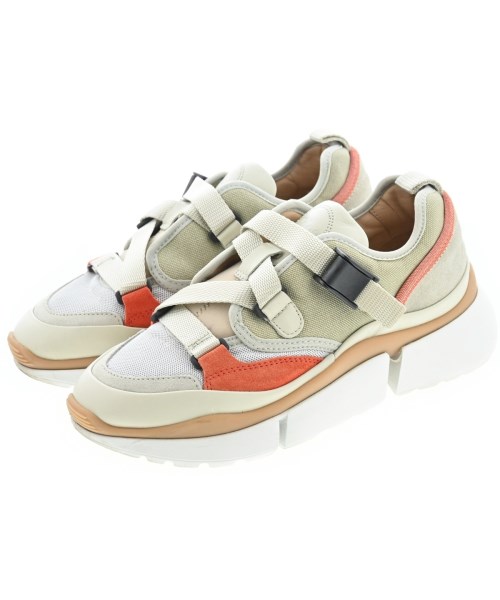 Chloe(クロエ)スニーカー カーキ サイズ:EU36(22.5cm位)/2200644358255