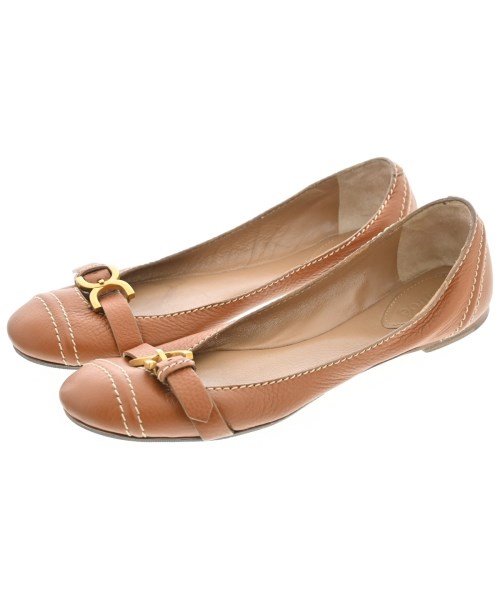 Chloe(クロエ)パンプス 茶 サイズ:EU37 1/2(24cm位)/2200653162300