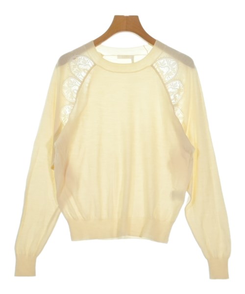 Chloe(クロエ)ニット・セーター 黄 サイズ:S/2200663306152