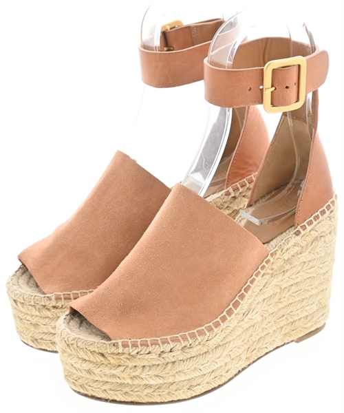 Chloe(クロエ)サンダル 茶 サイズ:EU35(21.5cm位)/2200661572122