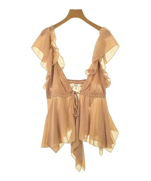 Chloe(クロエ)ブラウス ベージュ サイズ:36(XS位)/2200672315213